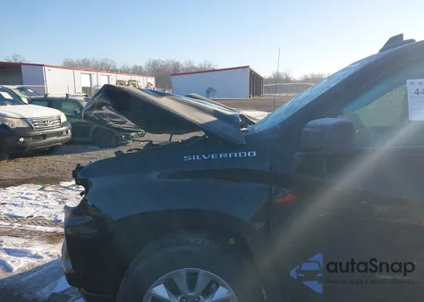 2023 Chevrolet Silverado 1500 4Wd Short Bed Custom из США, поврежденный, VIN 1GCPDBEK4PZ166908